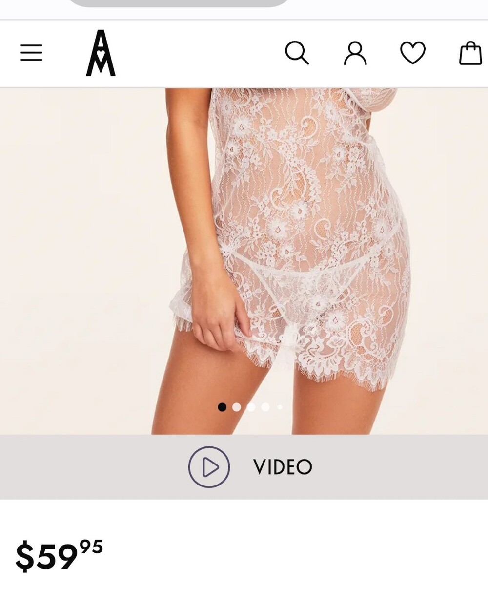 New Adore Me Set Size XS